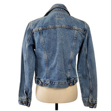 Load image into Gallery viewer, Vtg Calvin Klein Cropped Denim Jacket Size Medium
