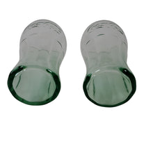 Load image into Gallery viewer, Vintage Coca-Cola Green Glass Set of 2