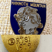 Load image into Gallery viewer, Vintage 1979 Mammoth Mountain California Souvenir Pin