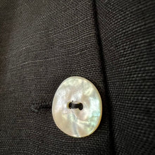 Load image into Gallery viewer, High Waisted Black Skirt Midi Knee Length