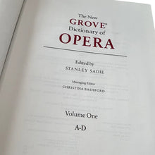 Load image into Gallery viewer, The New Grove Dictionary of Opera 4 Volume Set Cloth Hardcover