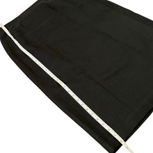 Load image into Gallery viewer, High Waisted Black Skirt Midi Knee Length