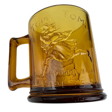 Load image into Gallery viewer, Vintage Nursery Rhymes Amber Glass Place Setting Set