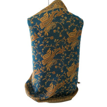 Load image into Gallery viewer, Vintage Pashmina Fringed Paisley Print Wrap Scarf