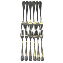 Load image into Gallery viewer, Stainless Steel Cocktail Fork Single Flatware 12 Pieces 5.5"