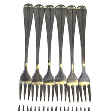 Load image into Gallery viewer, Stainless Steel Cocktail Fork Single Flatware 12 Pieces 5.5"