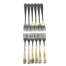 Load image into Gallery viewer, Stainless Steel Cocktail Fork Single Flatware 12 Pieces 5.5"