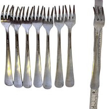 Load image into Gallery viewer, Hoan Stainless Steel Cocktail Fork Single Flatware 8 Pieces 5.8"
