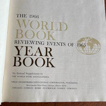 Load image into Gallery viewer, 60s World Book Year Book Years 1962 1963 1964 1965 1966