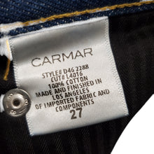 Load image into Gallery viewer, NWT CARMAR High Rise Straight Jeans Size 27
