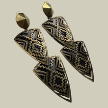 Load image into Gallery viewer, Articulated Geometric Statement Earrings