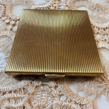 Load image into Gallery viewer, 1950s Two-Tone Geometric Powder Compact