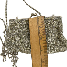 Load image into Gallery viewer, Vintage Beaded Kiss Lock Evening Bag