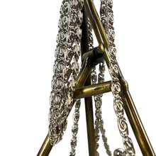 Load image into Gallery viewer, Vintage Beaded Kiss Lock Evening Bag