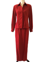 Load image into Gallery viewer, Vintage Sharon Young Western Skirt & Blouse Set - Size Small