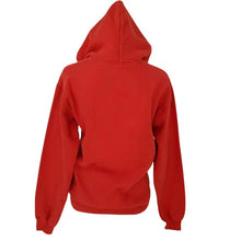 Load image into Gallery viewer, Budziszewski Red Hoodie w Kangaroo Pouch Size Small 38" Chest
