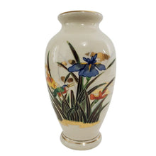 Load image into Gallery viewer, Kawasemi Kingfisher Bird Vase Made in Japan 9"