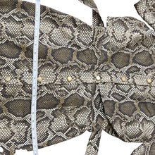 Load image into Gallery viewer, Michael Kors Midi Dress Snake Print Dress With Belt Size 2
