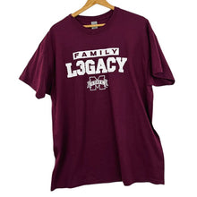 Load image into Gallery viewer, Mississippi State University Family Legacy Cotton Tee Shirt Size XL