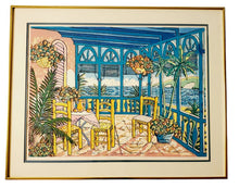 Load image into Gallery viewer, Lloyd Van Pitterson Signed Original Serigraph "Sea Vista" Signed & Numbered