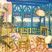 Load image into Gallery viewer, Lloyd Van Pitterson Signed Original Serigraph "Sea Vista" Signed & Numbered