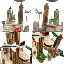 Load image into Gallery viewer, Saks Fifth Avenue Atlanta Georgia Skyline Snow Globe With Music