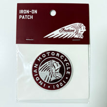Load image into Gallery viewer, Indian Motorcycle Circle Headdress Iron On Patch