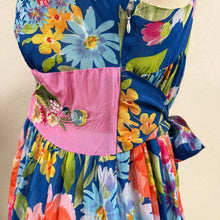 Load image into Gallery viewer, 2000s Johnny Was Floral Patchwork Embroidered Maxi Dress Small