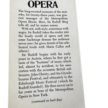 Load image into Gallery viewer, 5000 Nights at the Opera: The Memoirs of Sir Rudolph Bing