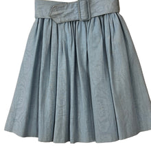 Load image into Gallery viewer, Vintage Creepy Kid Costume Blue and White