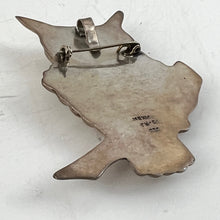 Load image into Gallery viewer, Sterling Silver 925 Owl Brooch