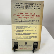 Load image into Gallery viewer, A Dictionary of Synonyms and Antonyms with 5000 Words