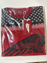 Load image into Gallery viewer, Unisex Indian Motorcycle Headdress Christmas Sweater