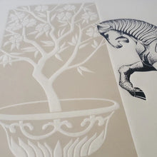 Load image into Gallery viewer, Tang Horse Signed & Numbered Lithograph 11/350 Matted & Framed