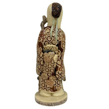 Load image into Gallery viewer, Mid Century God Of Longevity Figurine 10.5" Tall