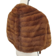 Load image into Gallery viewer, Vintage Brown Mink Stole