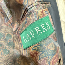 Load image into Gallery viewer, Vintage 90s Ralph Lauren Black Corduroy Blazer Two-Button Sport Coat Size XL