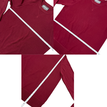 Load image into Gallery viewer, Vintage Burgundy Grunge Pullover Sweater Size Large