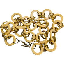 Load image into Gallery viewer, 80s Gold Tone Chain Link Belt Size Small