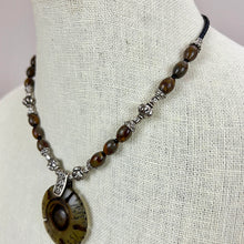 Load image into Gallery viewer, Toggle Closure Boho Bech Pendant Necklace