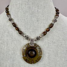 Load image into Gallery viewer, Toggle Closure Boho Bech Pendant Necklace