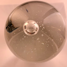 Load image into Gallery viewer, Mid Century Controlled Bubble Glass Spheres Pair