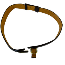 Load image into Gallery viewer, Vintage Worth Brown Croc Embossed Leather Belt USA Size Small