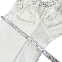 Load image into Gallery viewer, 1960s Ivory Lace Nylon Slip Dress Size 32
