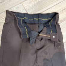 Load image into Gallery viewer, VTG Haggar Expandomatic Magic Stretch Brown Trousers 34x31 NWT
