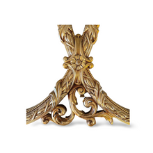 Load image into Gallery viewer, Mid Century Gold Ornate Bassett Triple Ring Mirror