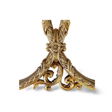 Load image into Gallery viewer, Mid Century Gold Ornate Bassett Triple Ring Mirror