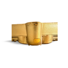 Load image into Gallery viewer, Mid Century Gold Ornate Bassett Triple Ring Mirror