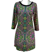 Load image into Gallery viewer, Custo Barcelona Y2K Mini Shift Dress Open Back Size Small