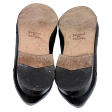 Load image into Gallery viewer, Johnston & Murphy Black Leather Woven Tassel Loafers Two Tone Mens Size 12 M